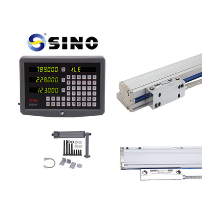 SDS6-3V цифровой дисплей и SINO решетчатый линейка, которая может эффективно улучшить точность фрезерных машин